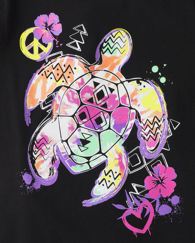 The Children's Place Boys' 5-Pack Short Sleeve Graphic T-Shirt, Love Rainbow/Butterfly/Sea Turtle/Tiger Doodle/Giraffe, Medium