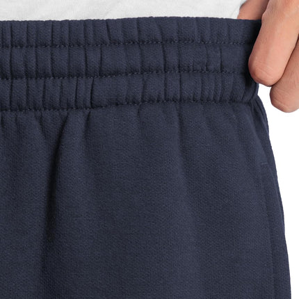 Fruit of the Loom Eversoft Fleece Joggers with Pockets, Relaxed Fit, Moisture Wicking, Breathable, Tapered Sweatpants, Cotton Blend - Navy, XXL