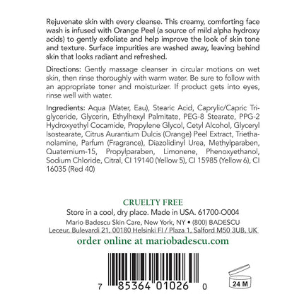Mario Badescu - Orange Cleansing Soap - For All Skin Types - 472ml/16oz