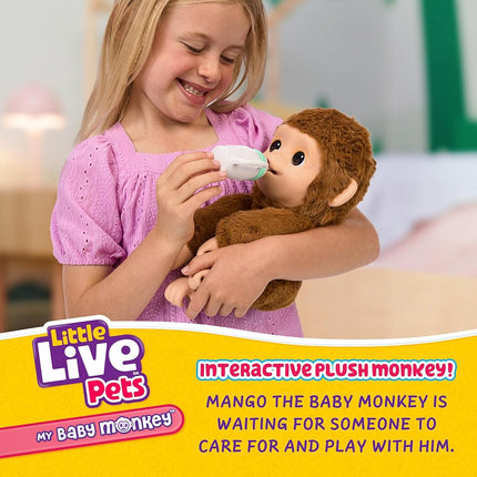 Little Live Pets - My Baby Monkey Mango (26558)