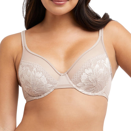 Bali Womens One Smooth U Lace Minimizer Bra, Under