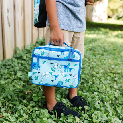 Wildkin Lunch Box Bag for Kids – Lightweight, Reusable & Insulated for Hot or Cold Snacks – Ideal for School & Travel - Mermaid Scales