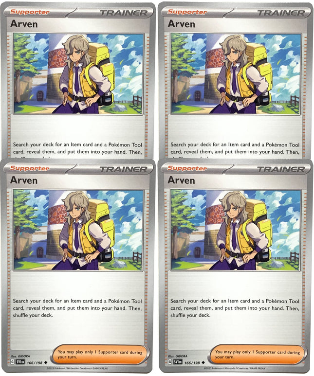 Arven 166/198 - Scarlet & Violet - Pokemon Trainer