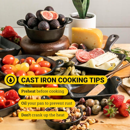 Lodge LOS3 Cast Iron Oval Serving Griddle