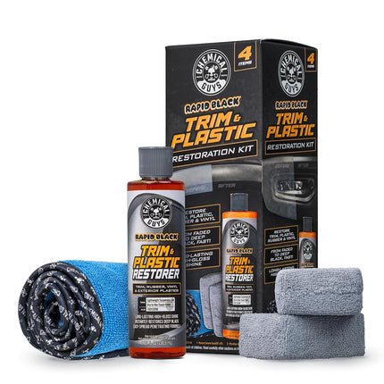 Chemical Guys, Black Trim Restorer Gel Kit for Ext