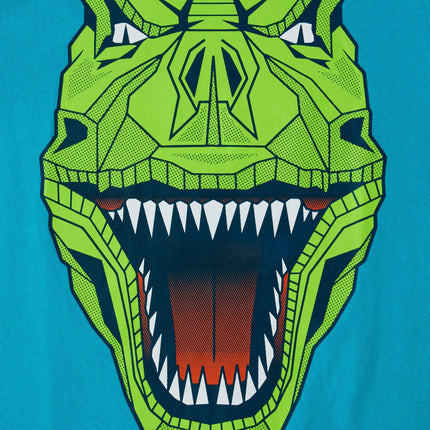 The Children's Place Boys' Short Sleeve Graphic T-Shirt 2-Pack, Camo Dino/Robo Dino Head/Dino 3-Pack, XX-Large