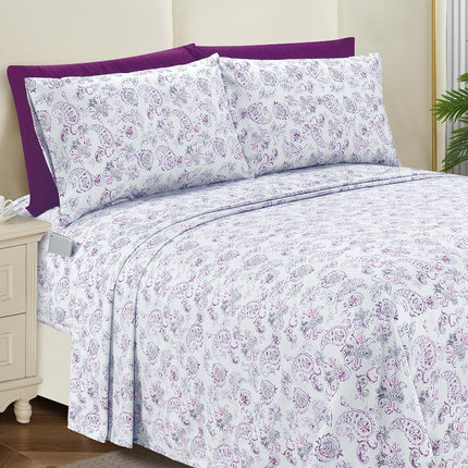 Elegant Comfort Softest and Coziest 6-Piece Sheet 