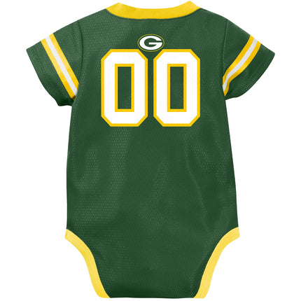 Gerber Childrenswear NFL Green Bay Packers Bodysuit Dazzle de niño, verde, 18 meses