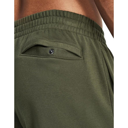 Under Armour Men's Rival Fleece Cargo Jogger, (390) Marine Od Green / / White