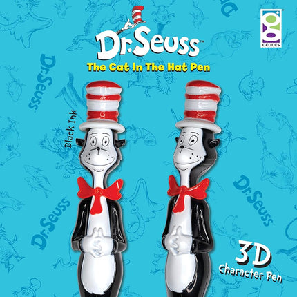 DR SEUSS CAT IN THE HAT PEN 12/TUB
