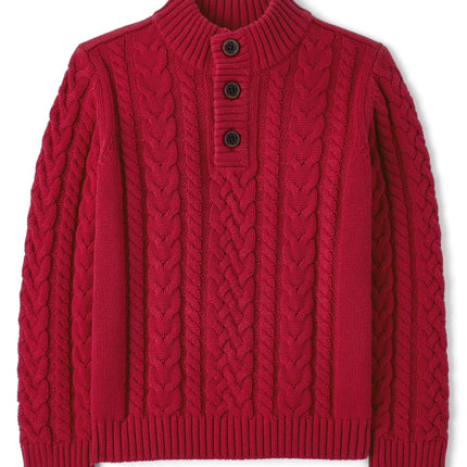 Gymboree Boys' and Toddler Long Sleeve Cable Knit 