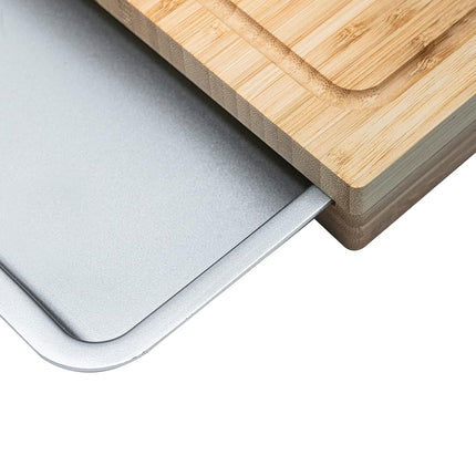 Tabla de cortar de bambú Cuisinart CPK-4884 con bandeja oculta