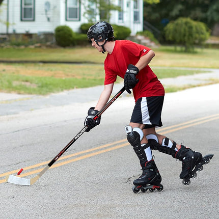 Franklin Sports Senior NHL 1040 Power Blade Street Hockey Stick (48-Inch, Left Hand)