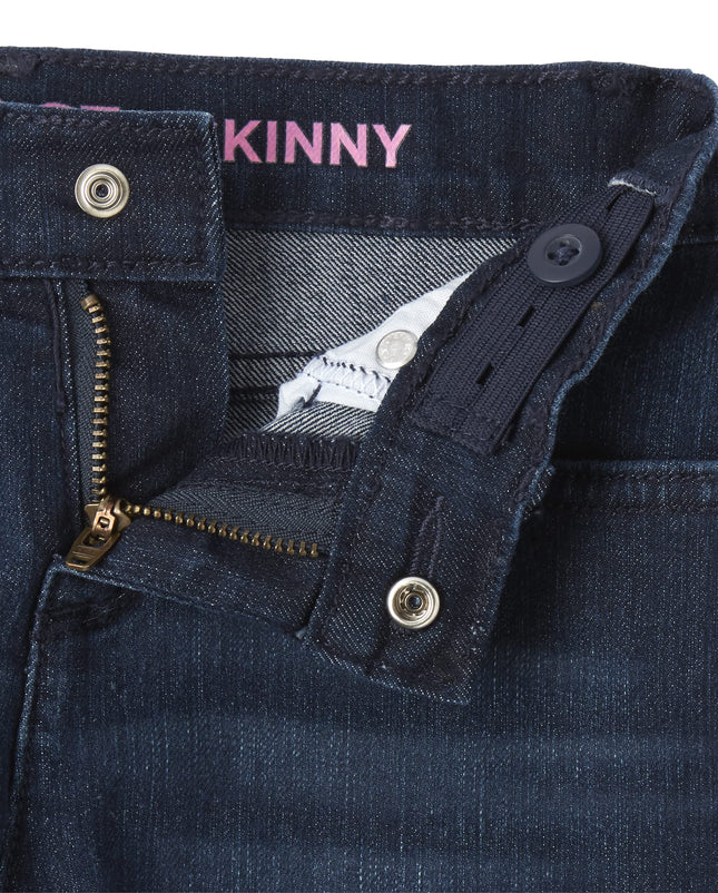 The Children's Place Jean Skinny Basique Fille Délavé Foncé 4