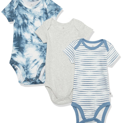 HonestBaby Organic Cotton Short Sleeve Onesies Bod