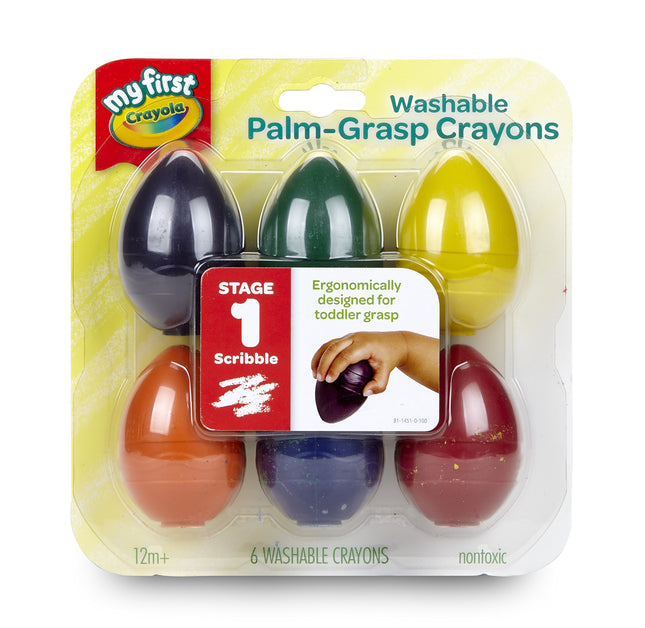Crayola My First Palm-Grip Crayons
