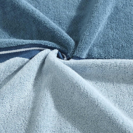 Nautica - Bath Towels, Soft & Absorbent Bathroom Essentials, Oeko-Tex Certified (Belle Castle Blue, 6-Piece)