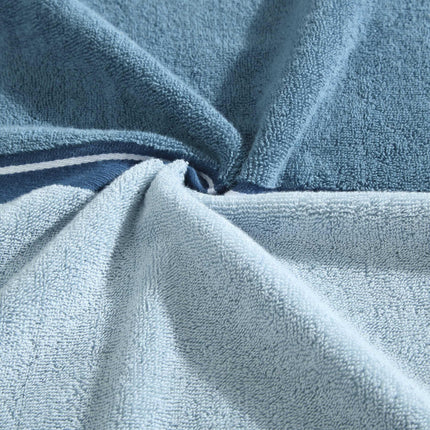 Nautica - Bath Towels, Soft & Absorbent Bathroom Essentials, Oeko-Tex Certified (Belle Castle Blue, 6-Piece)
