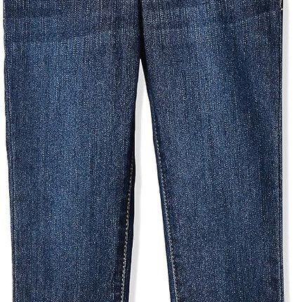 OshKosh B'Gosh Jeans súper ajustados de mezclilla para niña, azul marino, 12