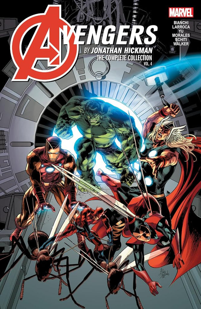 AVENGERS BY JONATHAN HICKMAN: THE COMPLETE COLLECTION VOL. 4 [Paperback] Johnson, Phillip Kennedy; Hickman, Jonathan; Larroca, Salvador and Ribic, Esad
