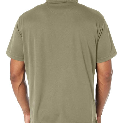 Columbia Men's Utilizer Short Sleeve Polo, Stone Green, 3X Tall