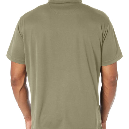 Columbia Men's Utilizer Short Sleeve Polo, Stone Green, 3X Tall