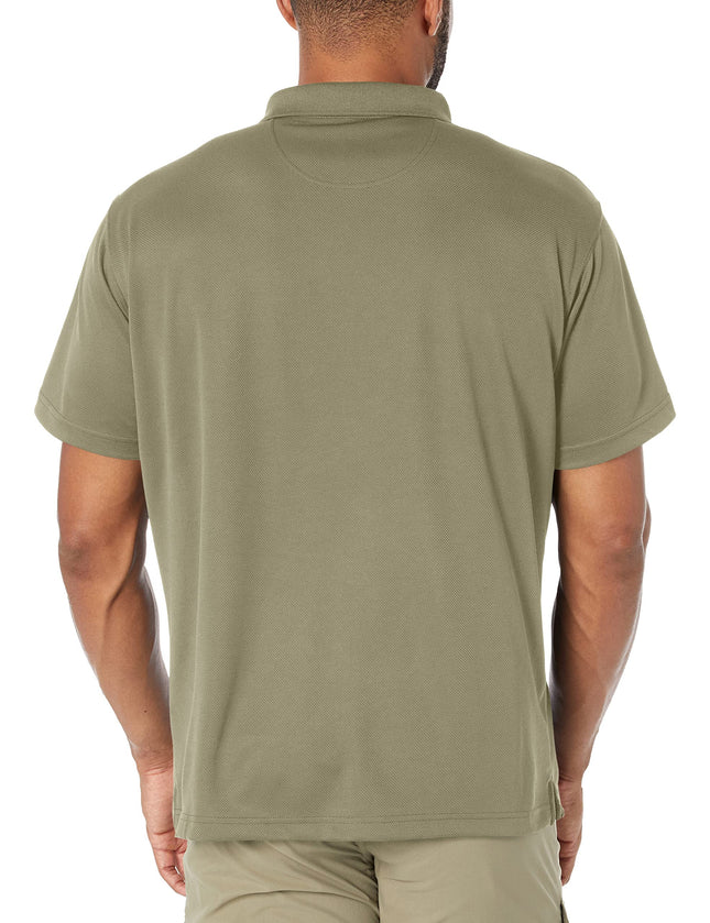 Columbia Men's Utilizer Short Sleeve Polo, Stone Green, 3X Tall