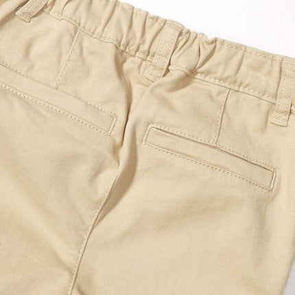 The Children's Place Girls' Toddler Uniform Chino Shorts, Sandy, 5T