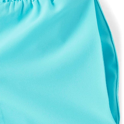 Short ample The Children's Place pour filles, taille élastique, extensible, « Time for Teal », TP (XX-Large)