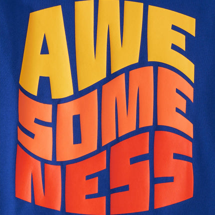 The Children's Place Boys' Assorted Everday Short Sleeve Graphic T-Shirts,multipacks, Pizza Party/Level Up/Awesomeness 3-Pack, X-Small