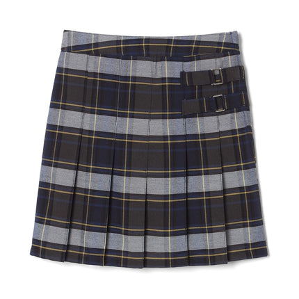 French Toast Little Girls' Plaid Pleated Scooter, 