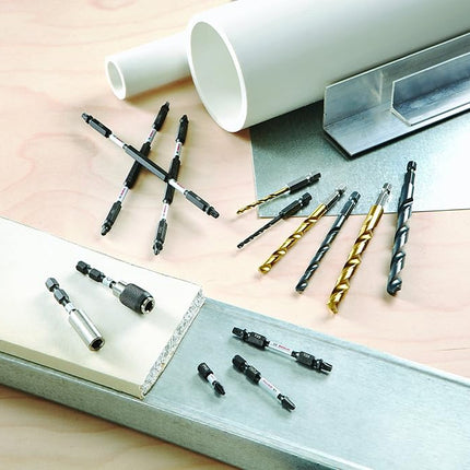 BOSCH CCSTV208 8-Piece Assorted Set 2 in. Impact Tough Torx Power Bits with Clip for Custom Case System