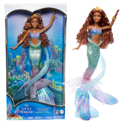 Disney The Little Mermaid Deluxe Mermaid Ariel Dol