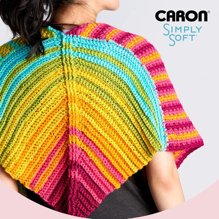 Caron Simply Soft Lavender Blue Yarn - 3 Pack of 170g/6oz - Acrylic - 4 Medium (Worsted) - 315 Yards - Knitting/Crochet