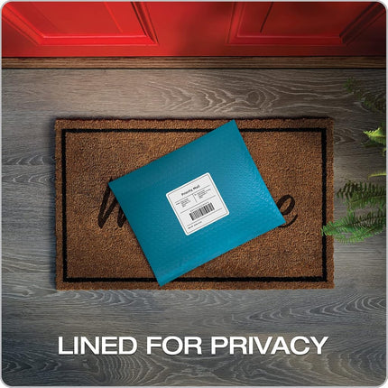 Quality Park Bubble Mailers, 8.25 x 11 Shipping Envelopes, Water Resistant Blue Poly Padded Envelopes, Redi-Strip Peel Off Closure, 25/Box (QUA85867)