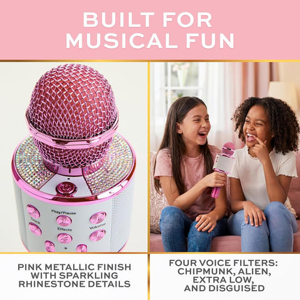 FAO Schwarz® Bluetooth® Karaoke Microphone with Vocal Effects