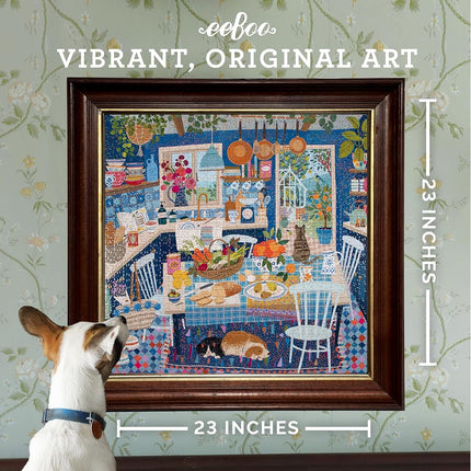 Blue Kitchen Jigsaw Puzzle, 1000 Piece