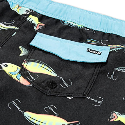 Bañador Hurley para Niño, Tipo Short, Negro/Allure, 4T