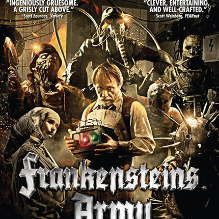 Frankenstein's Army [Blu-ray] Roden, Karel; Sasse, Joshua; Gwilym, Robert; Mercury, Alexander; Newberry, Luke; Tang, Hon Ping; Zayats, Andrei; Stevenson, Mark; Catalina, Cristina y Raaphorst, Richard