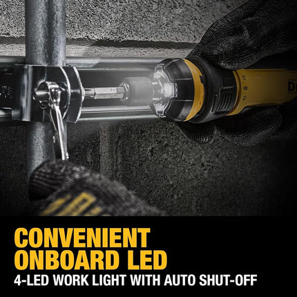 DEWALT Cordless Screwdriver USB Rechargeable with FLEXDRIVE Control and Screwdriver Bit Set, Electric Screwdriver Cordless with LED Light (DWHT66719)