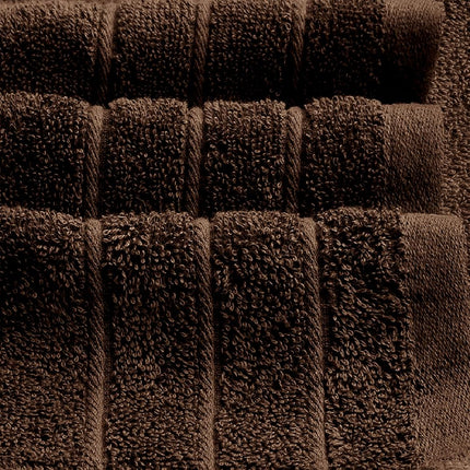 Tens Towels Grandes Serviettes de Bain, 100% Coton, 76 x 152 cm Serviettes de Bain Extra Larges, Plus Légères, Séchage Plus Rapide, Super Absorbantes, Serviettes de Salle de Bain Parfaites (Lot de 4, Marron)