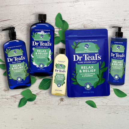 Dr Teal's Epsom Salts Eucalyptus 3Lb 1.36Kg