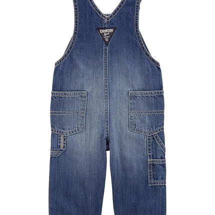 OshKosh B'Gosh Baby Boys World's Best Overalls, Blue, 24 Months