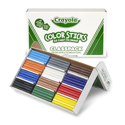 CRAYOLA Lápices de Colores Color Sticks, Paquete para Clase (Paquete de 120)