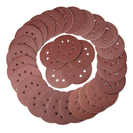 NEIKO 11271A 150 Piece Sanding Discs for 5” Orbita