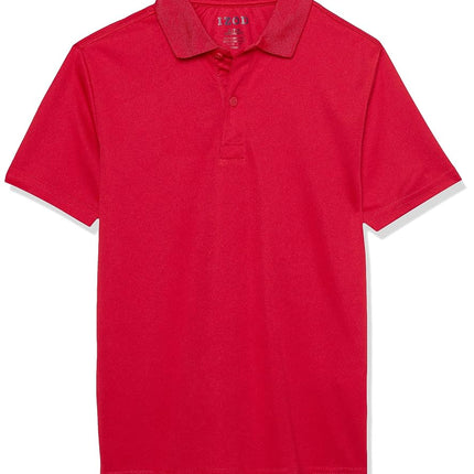 IZOD Boys' School Uniform Performance Short Sleeve