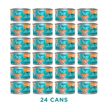 Purina ONE Natural Weight Control Wet Cat Food, Ideal Weight White Meat Chicken Recipe in Sauce - (Pack of 24) 3 oz. Pull-Top Cans