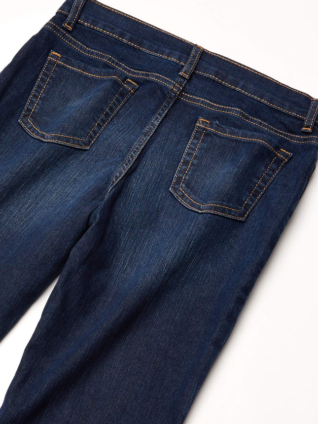 The Children's Place Girls' Super Skinny Jeans, Dark Twilight Wash, 8 Slim