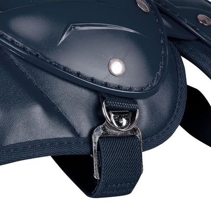 Protège-tibias de receveur de baseball à double genou CHAMPRO Optimus MVP, longueur 14,5", CG104NY, marine