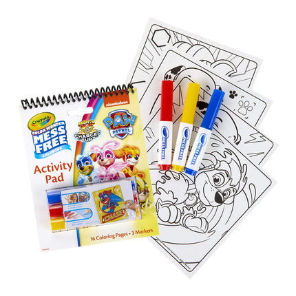 Crayola Color Wonder Paw Patrol Coloring Pages, Mess Free Coloring, Gift for Kids, Age 3, 4, 5, 6, Multi (75-7134)